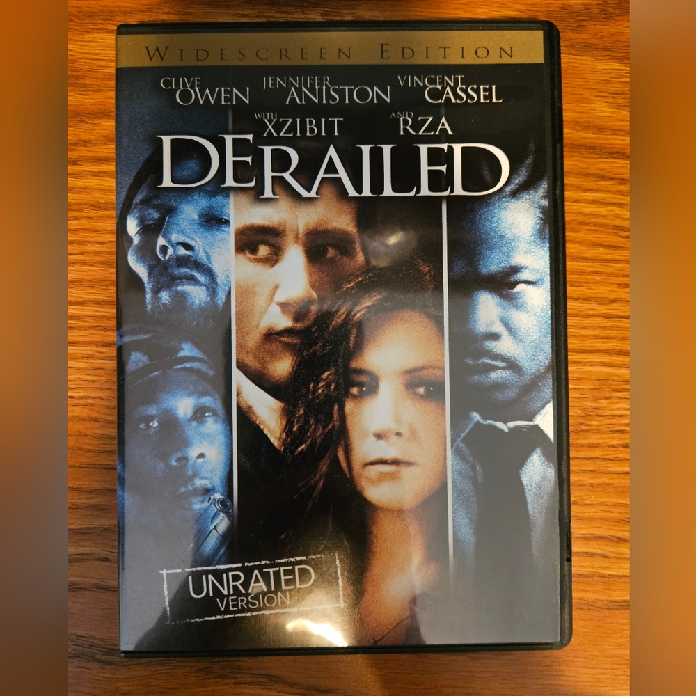 Derailed DVD - Black Cover
